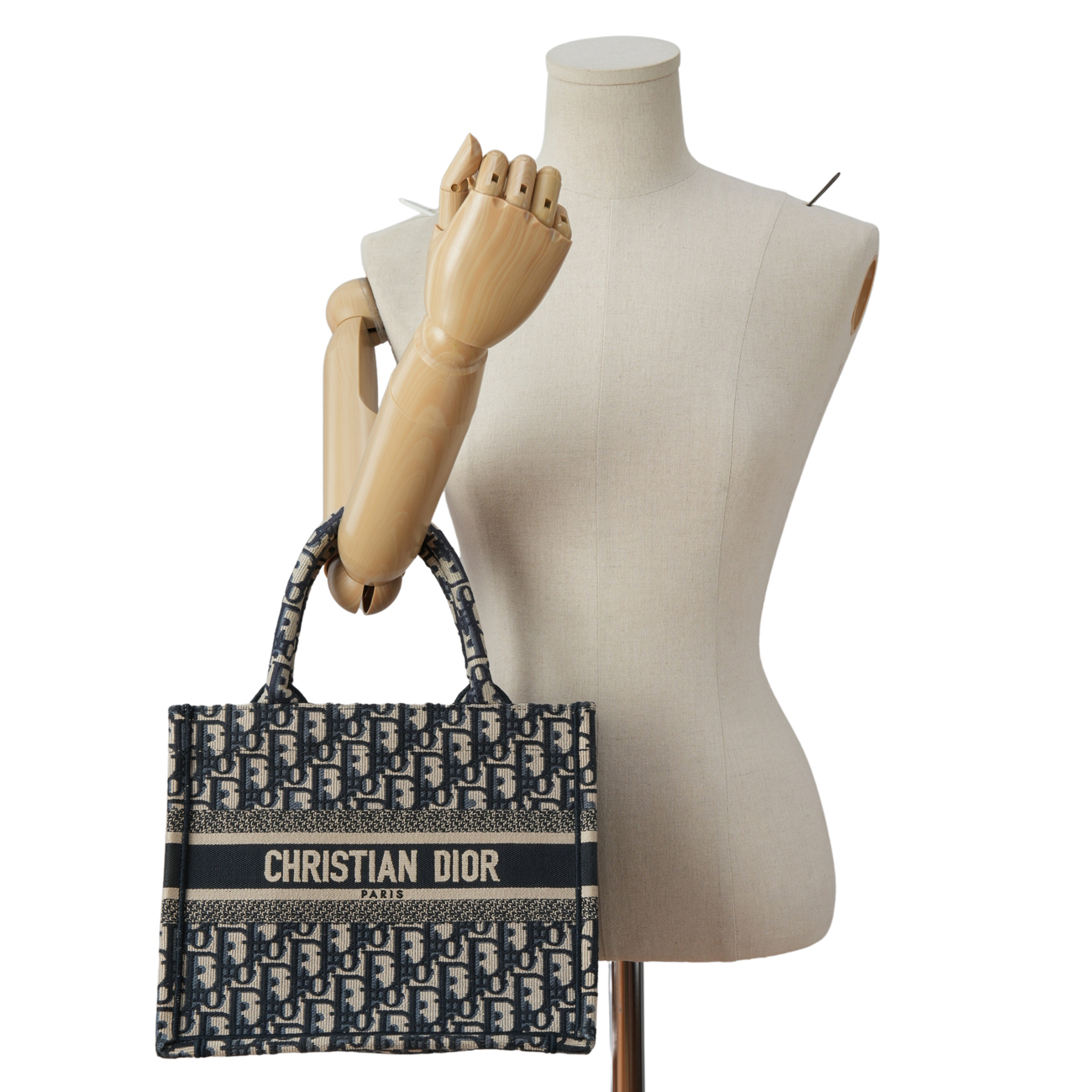 CHRISTIAN DIOR(USED)크리스찬디올 오블리크 북토트 스몰 백
